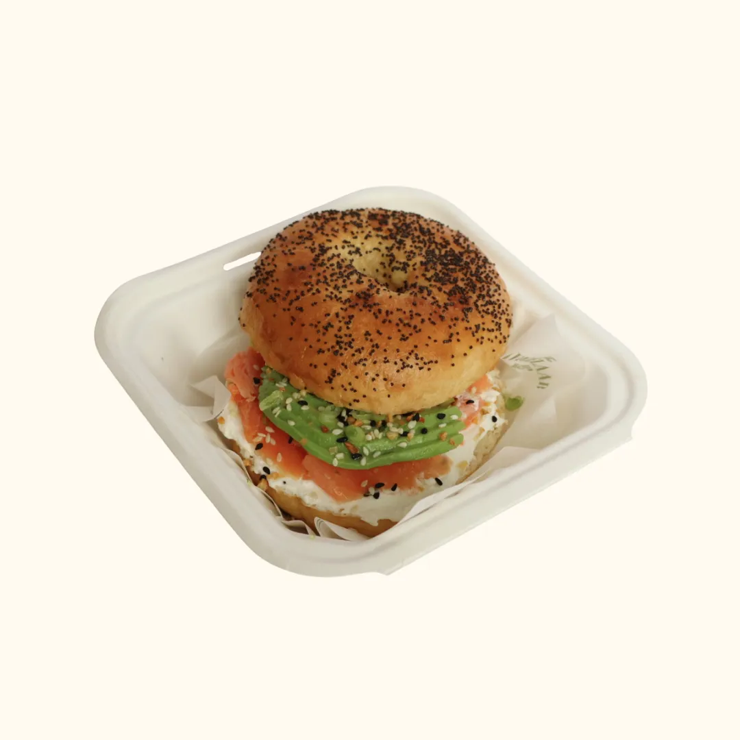  Smoked Salmon Bagel 